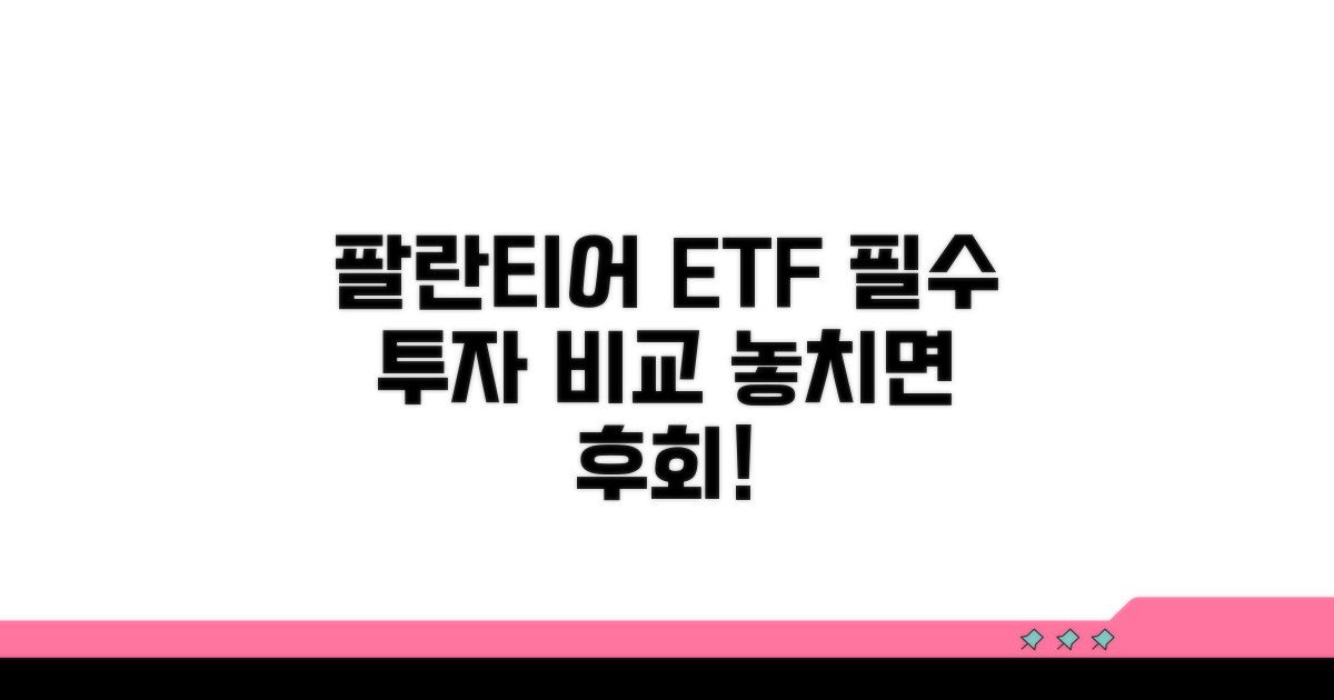팔란티어 ETF, 투자 옵션 비교