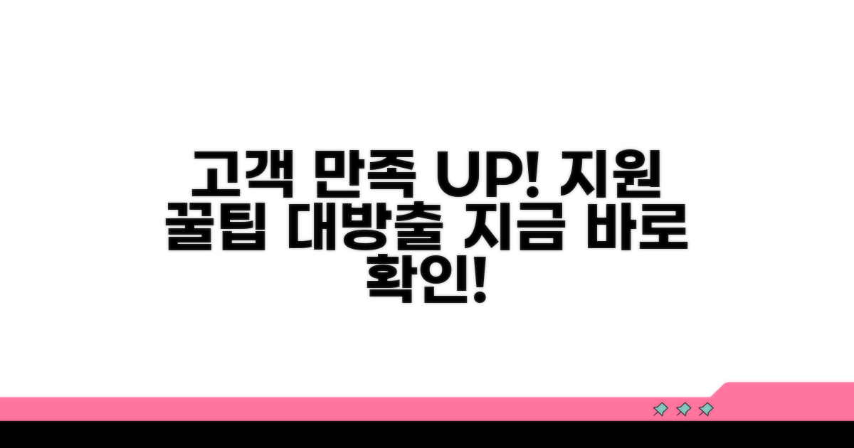 고객 지원 만족도 높이는 팁