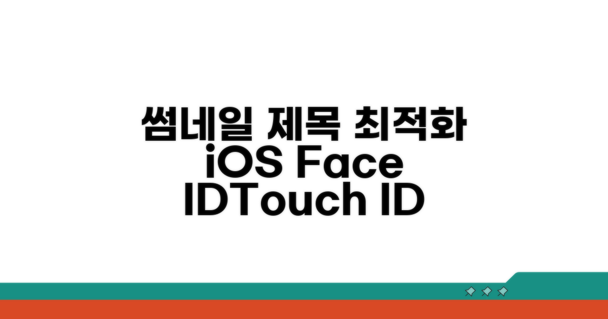 iOS 기기 Face ID Touch ID 우회 방법