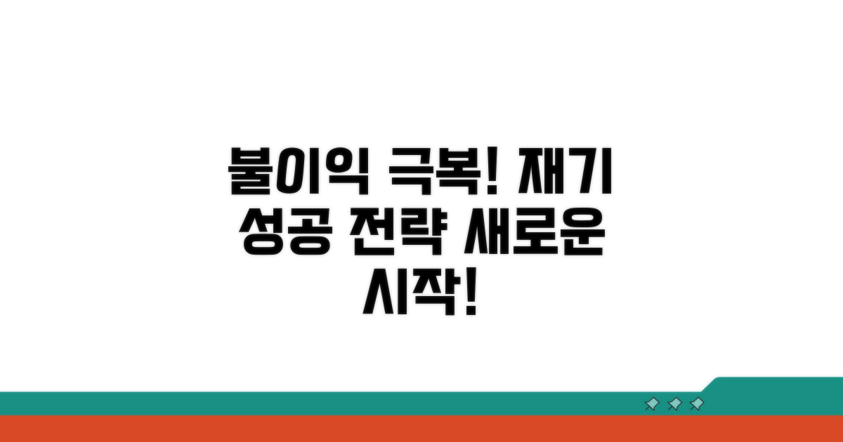 불이익 극복과 재기 전략