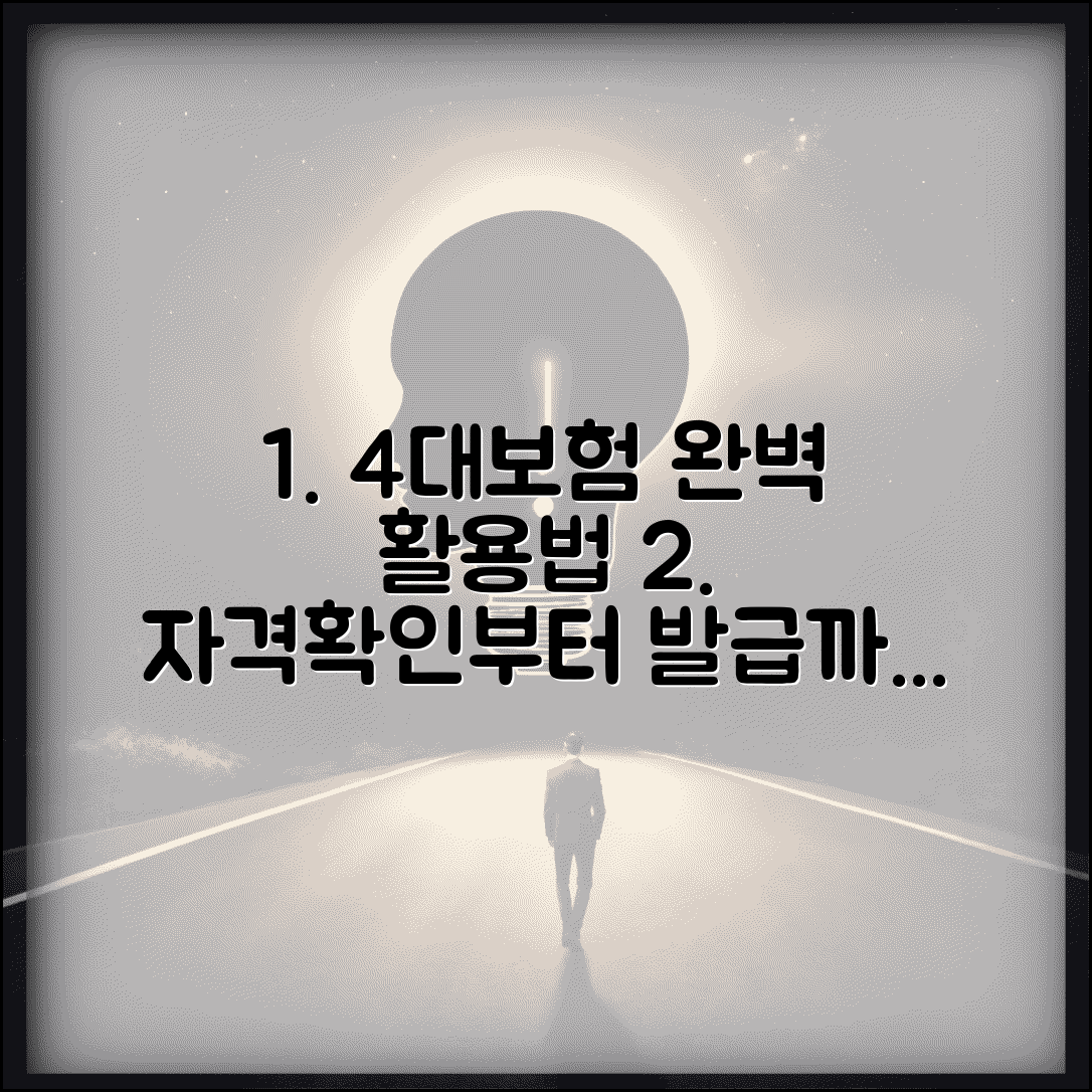 4대보험 포털 사이트 활용 완벽 정리 | 자격확인부터 증명서 발급, 민원 신청 가이드까지