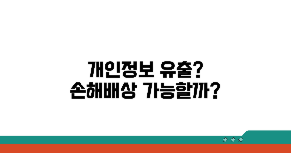 개인정보 유출, 손해배상 가능할까?