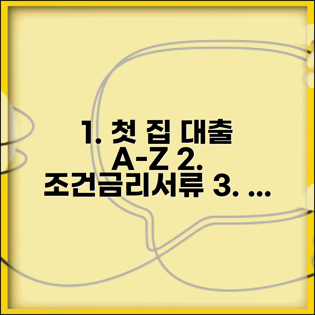 내 생애 첫 주택 대출 조건 A to Z | 자격 요건, 금리, 필요 서류 완벽 정리
