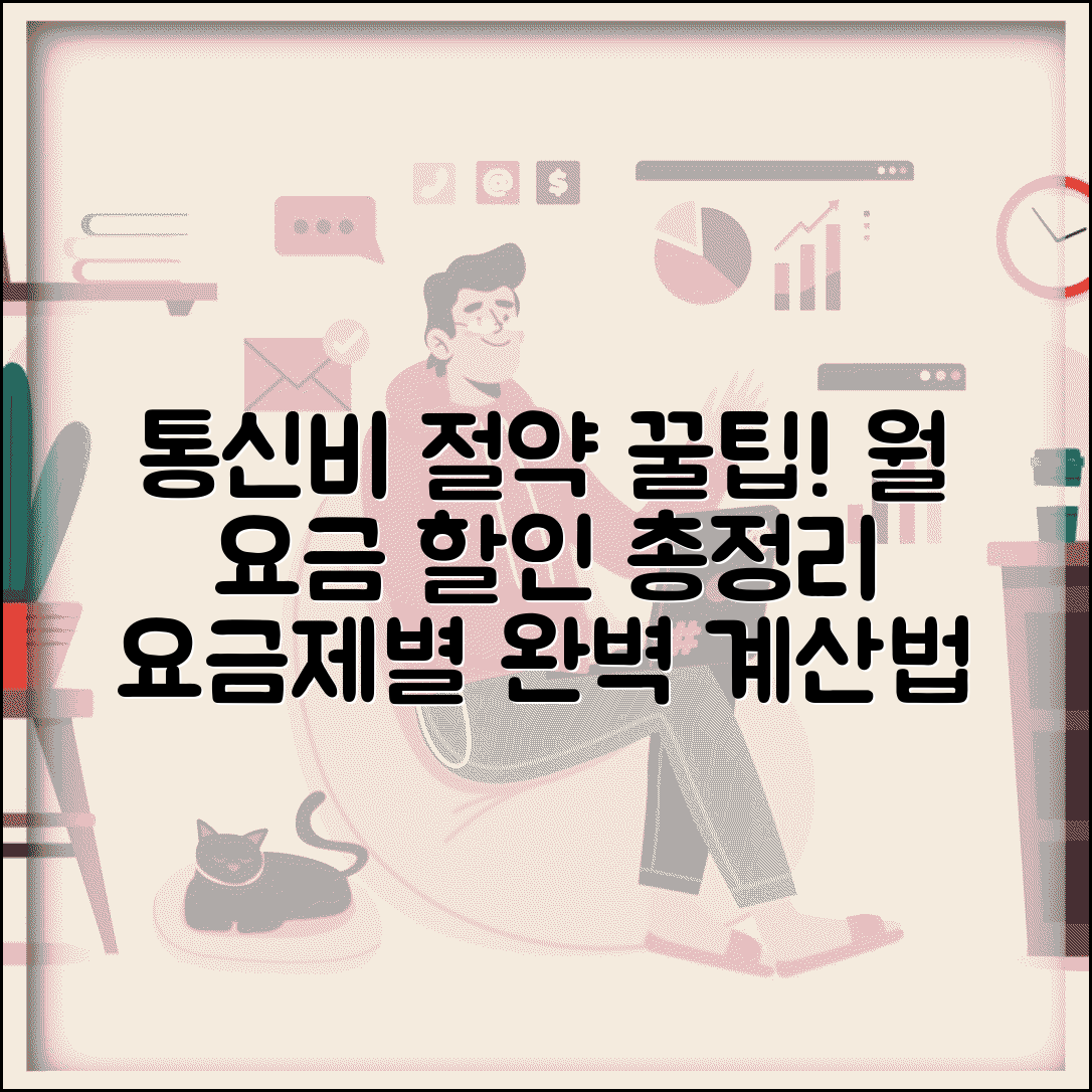 통신비 계산법 | 요금제별 월 사용료 할인 적용 방법 및 꿀팁 총정리