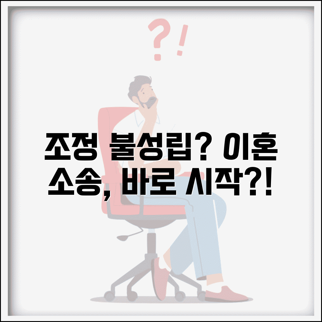 이혼 조정 불성립되면 바로 소송? | 절차, 방법, 주의사항 총정리