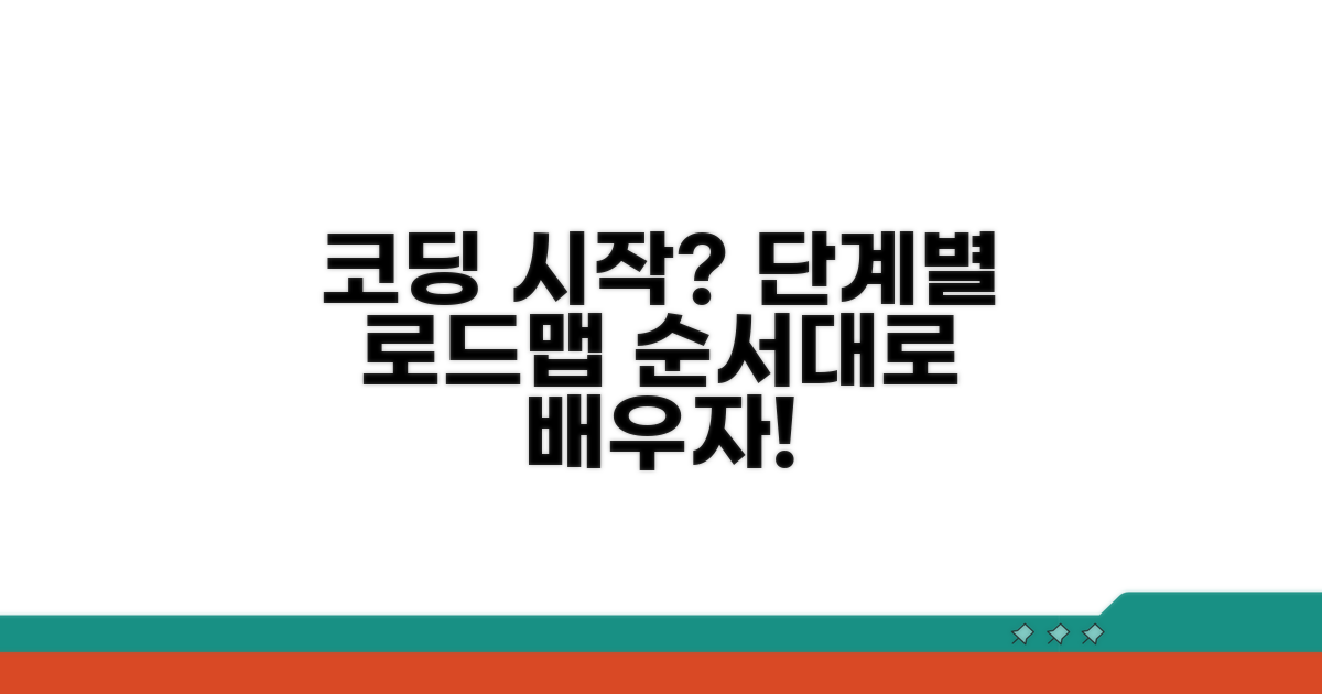 코딩 입문 순서: 단계별 학습 로드맵