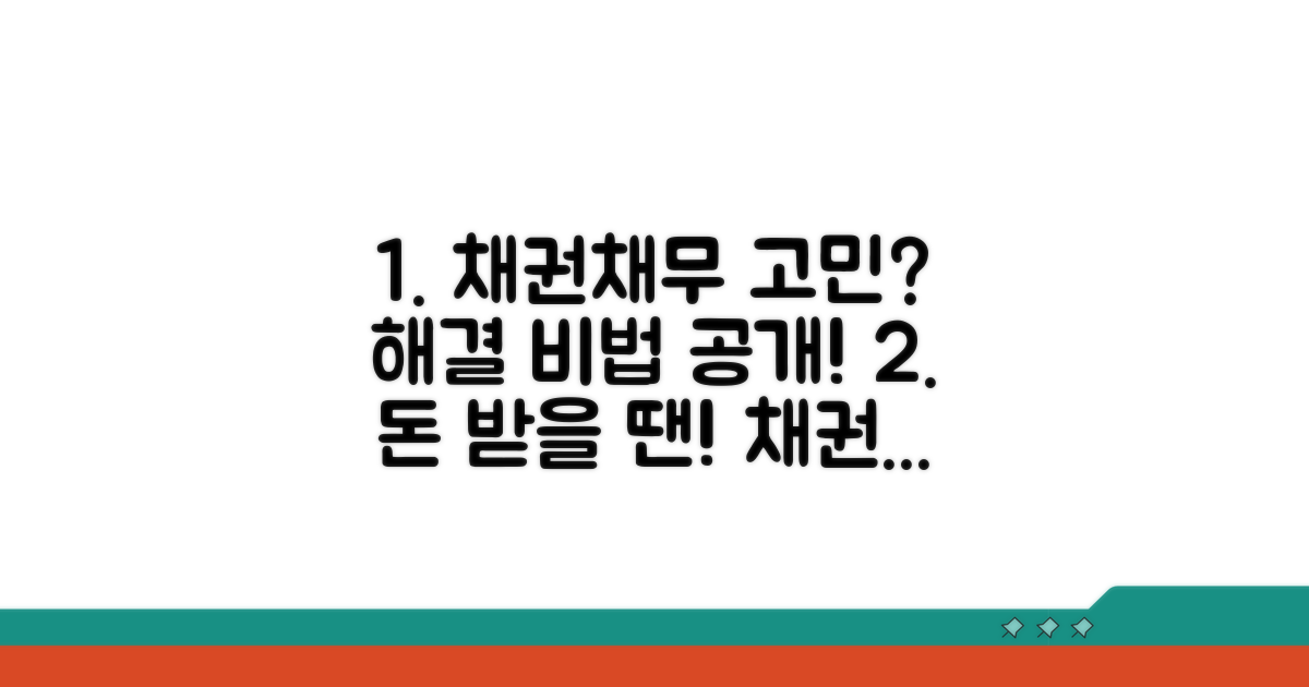 채권채무 분쟁 해결 방법