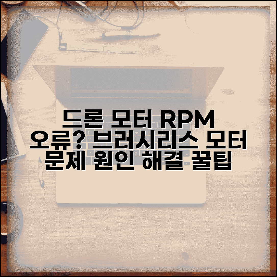 드론 모터 테스터 RPM 오류 | 브러시리스 모터 측정기 불량 원인 및 해결 방법