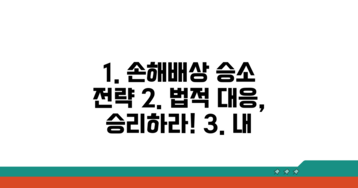 손해 배상 청구 및 법적 대응 전략
