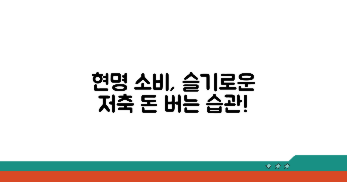 현명한 소비, 슬기로운 저축