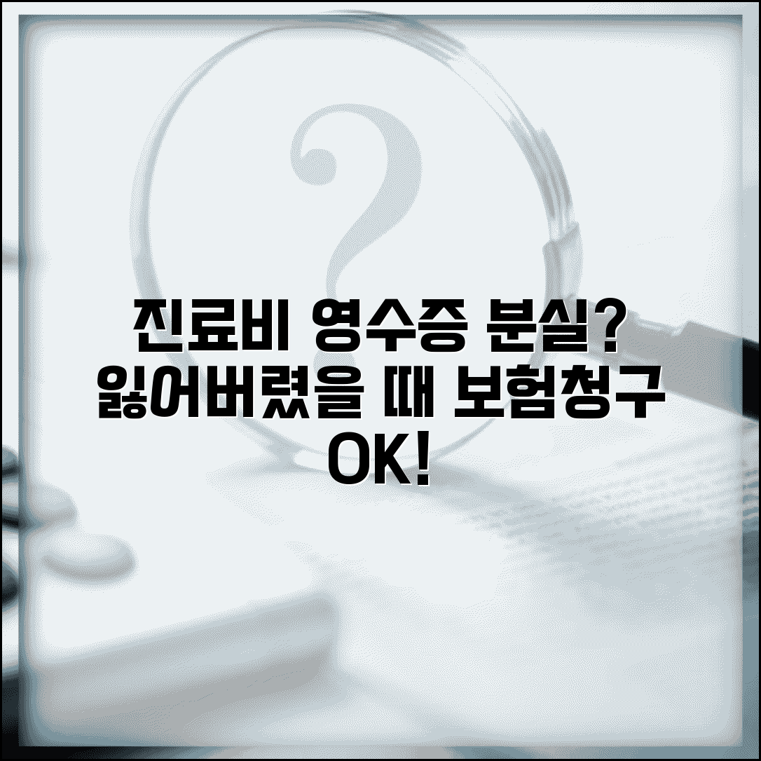 진료비 영수증 분실 시 재발급 방법 | 진료비 영수증 없을 때 보험 청구