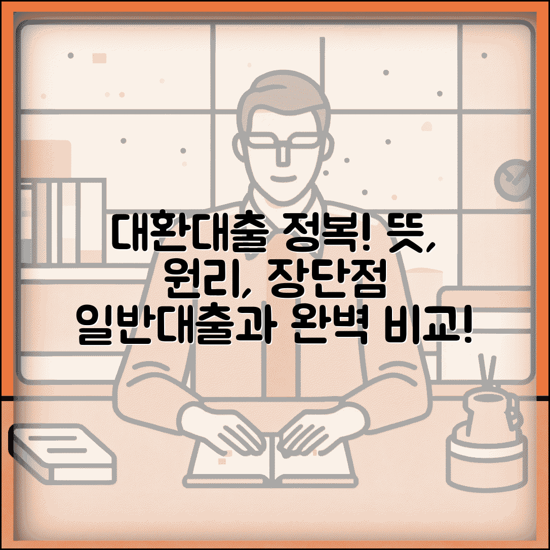 대환대출 뜻과 개념 정리 | 원리 | 효과 | 장단점 | 일반대출과 차이 | 기본상식