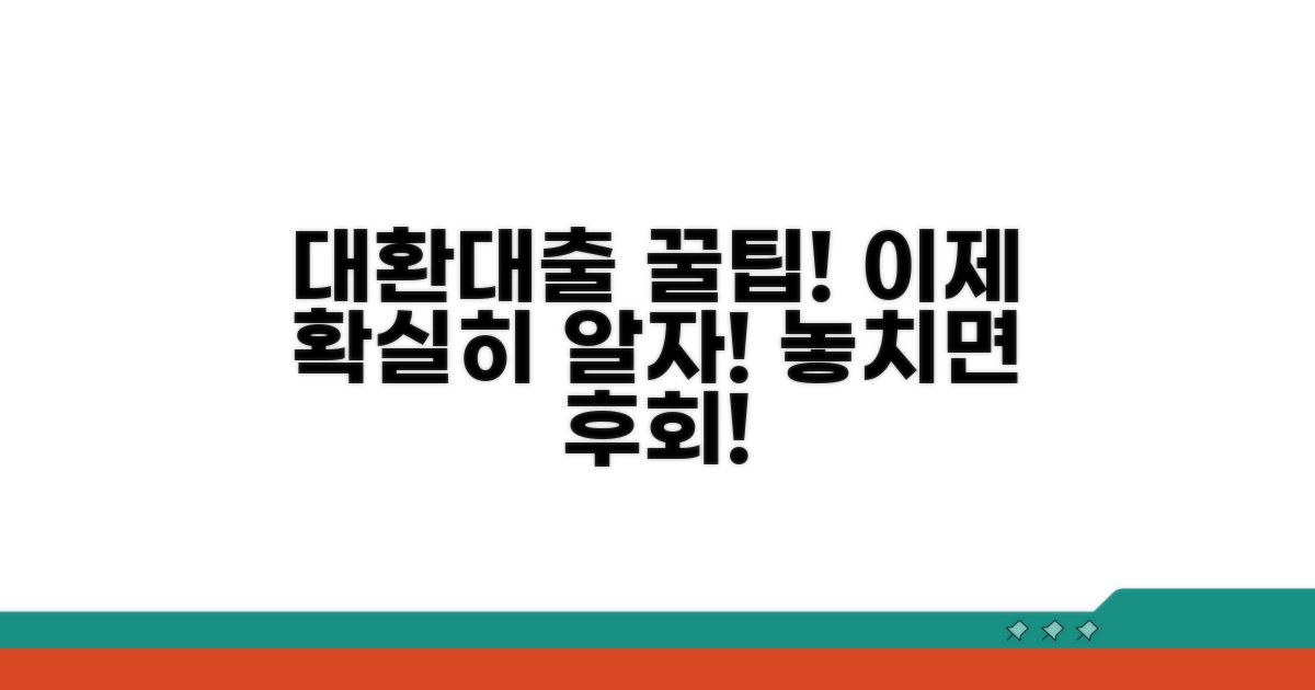 대환대출, 이젠 확실히 알자