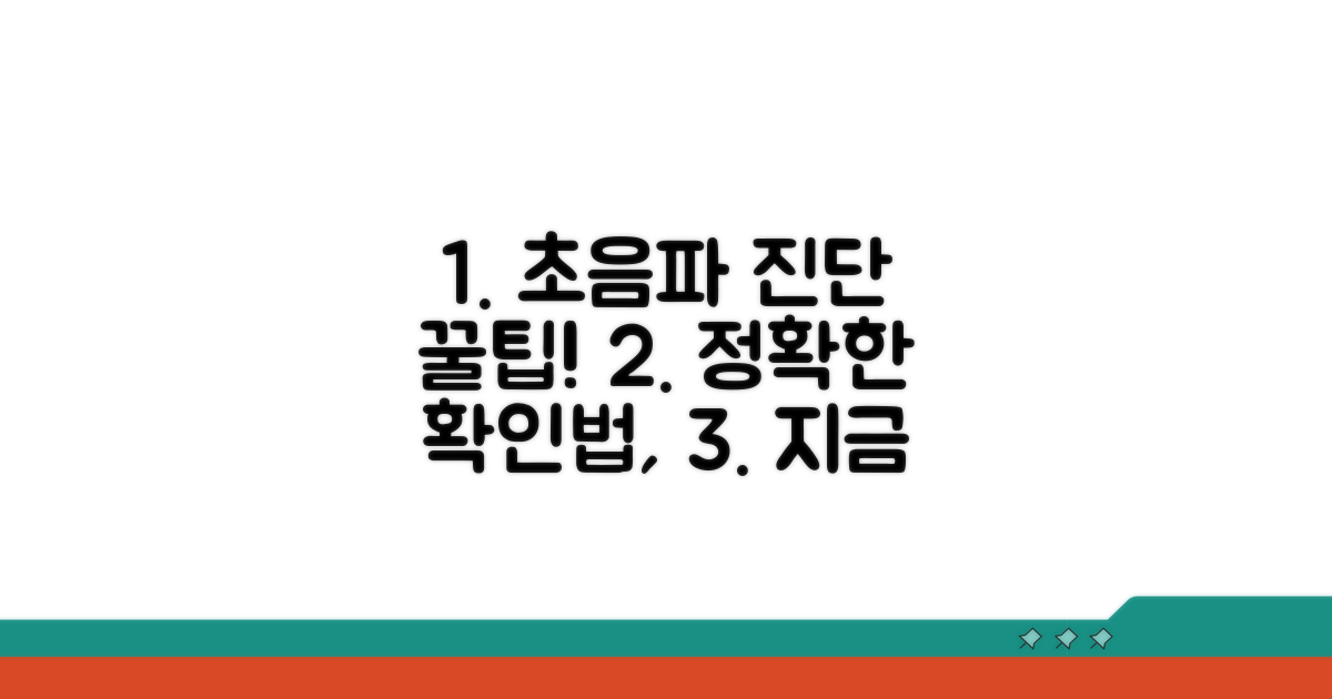 초음파 검사로 확인하는 방법