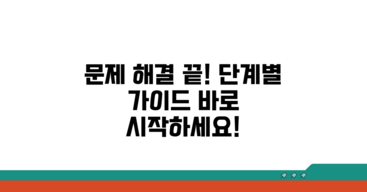 해결 방법과 대처 절차 가이드