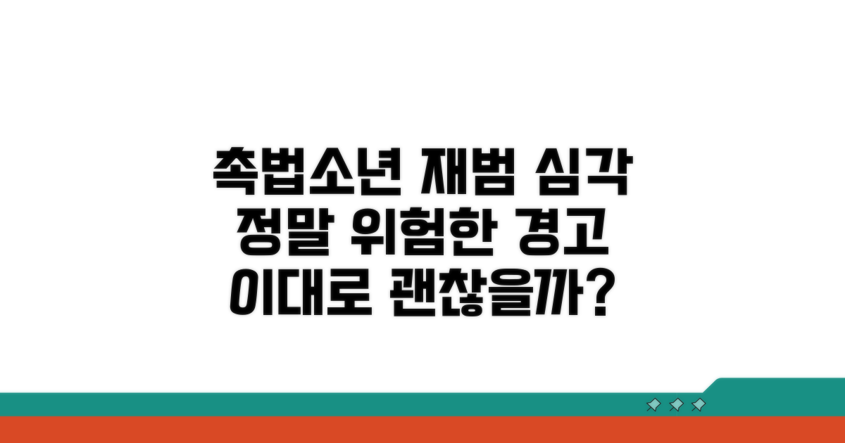 촉법소년 재범 현황 분석