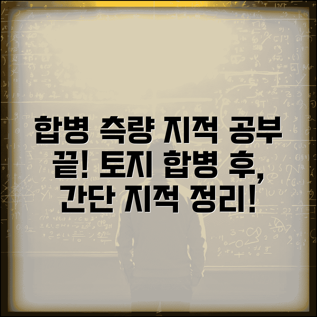 토지합병 측량 공부정리 | 토지합병 후 지적공부 정리 절차