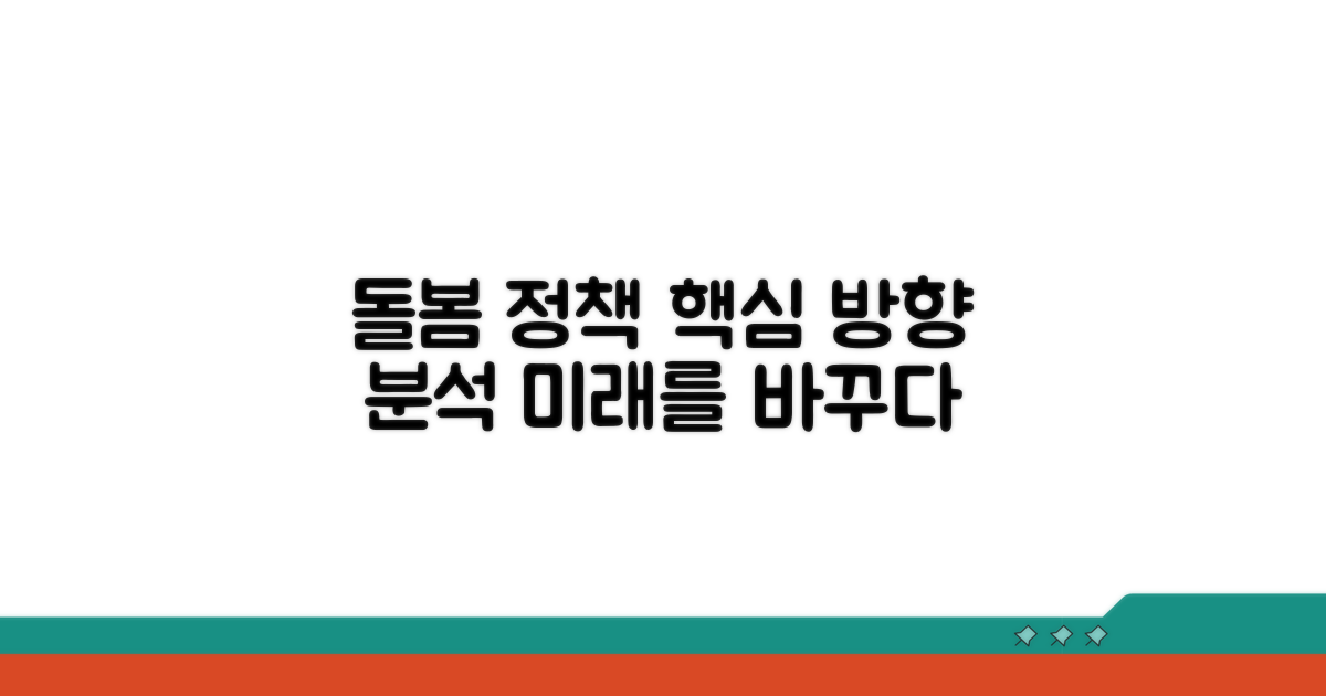 정부 돌봄 정책, 핵심 방향 분석