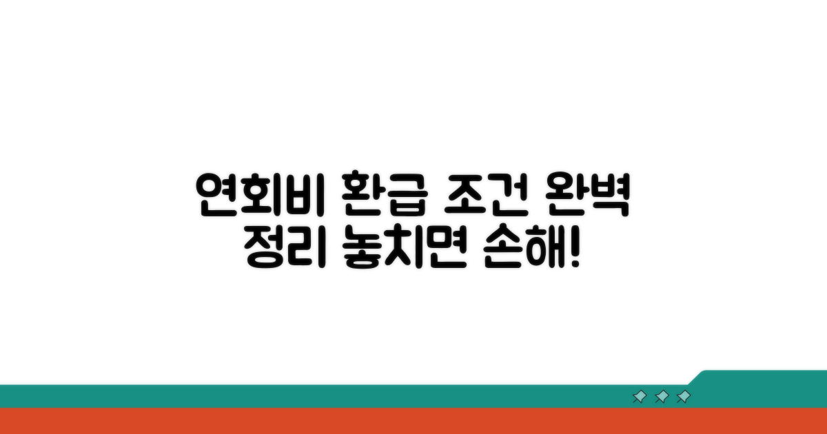 연회비 환급 조건 완전정복
