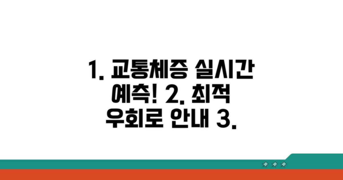 교통체증 예측과 우회 경로