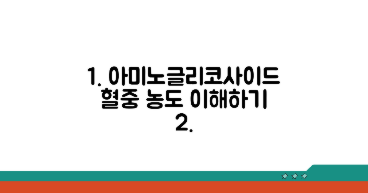 아미노글리코사이드 혈중농도 의미