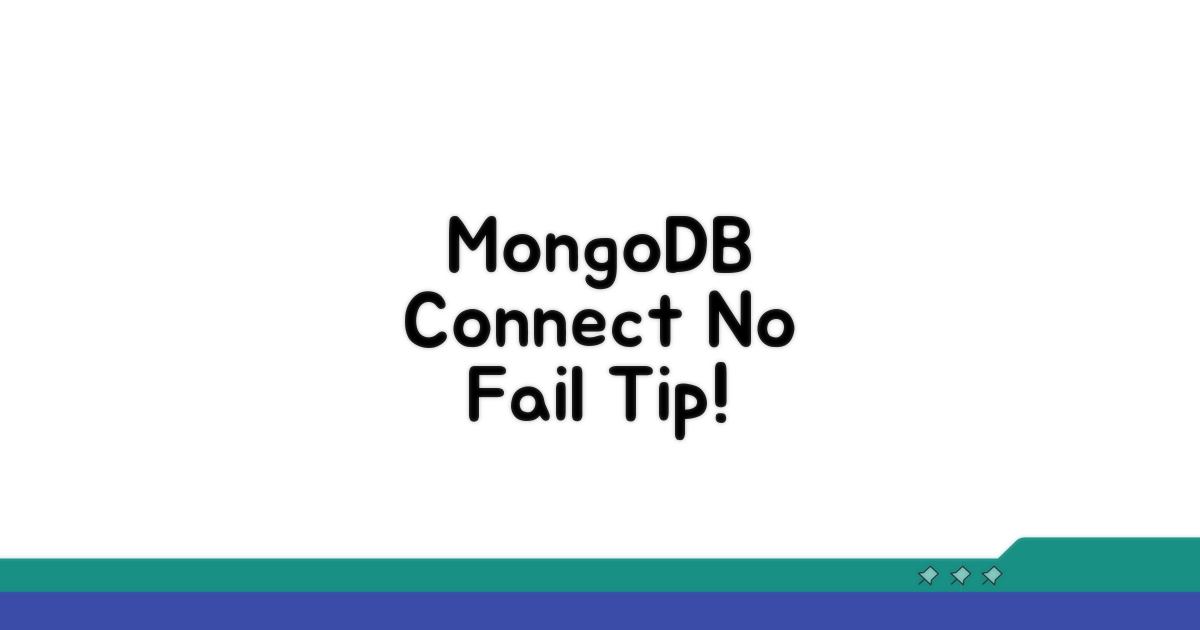 실패 없는 MongoDB 연결 팁 총정리