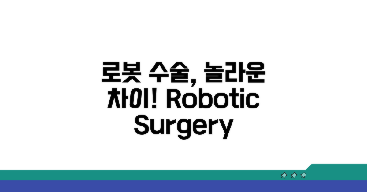 로봇 수술, 무엇이 다를까?