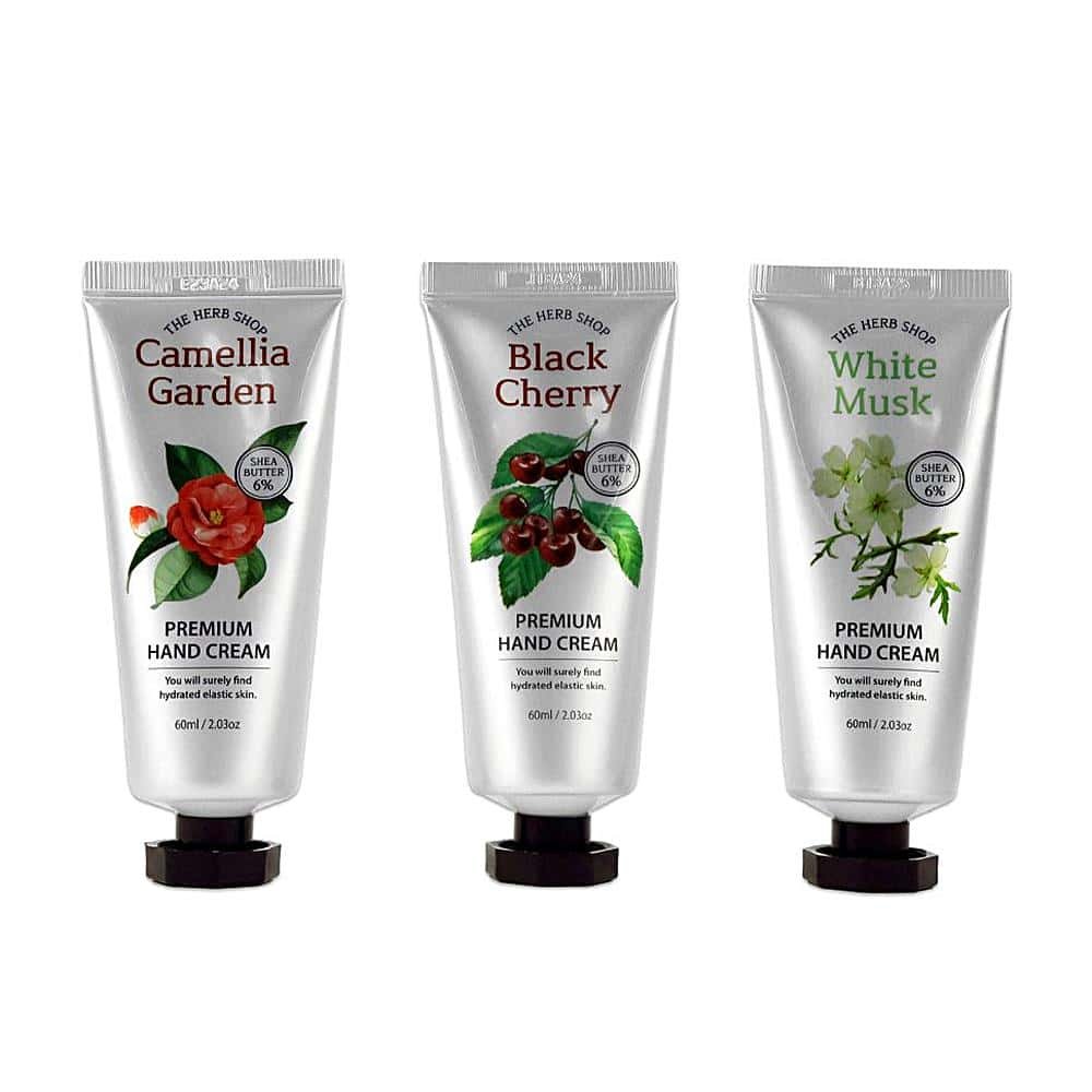 은비가 가성비핸드크림 더허브샵 핸드크림 60ml, 동백 상세 이미지 1