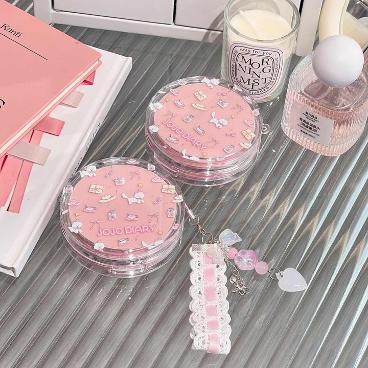 촉촉한 수분 쿠션 팩트 유분기 조절 가벼운 밀착 스킨케어링 안 지워지는 가성비 학생 BB크림, 1개, 01# 아이보리 상세 이미지 2