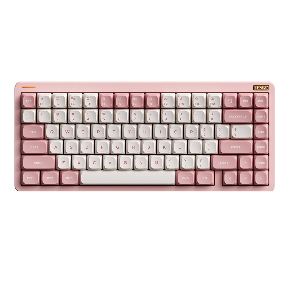 NUPHY Halo75 V2 기계식 키보드 블루투스 유선 무선 영문 각인 사쿠라 피즈, 저소음 적축 상세 이미지 2