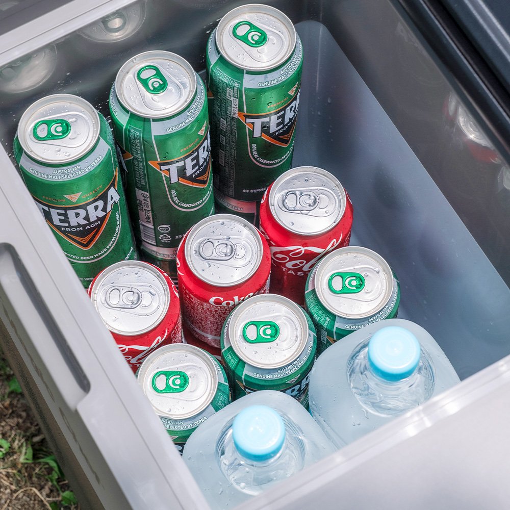 매직쉐프 캠핑냉장고 차량용냉장고 캠핑용 차량용 냉장고 이동식 40L 대용량 MCR-A40G 상세 이미지 2