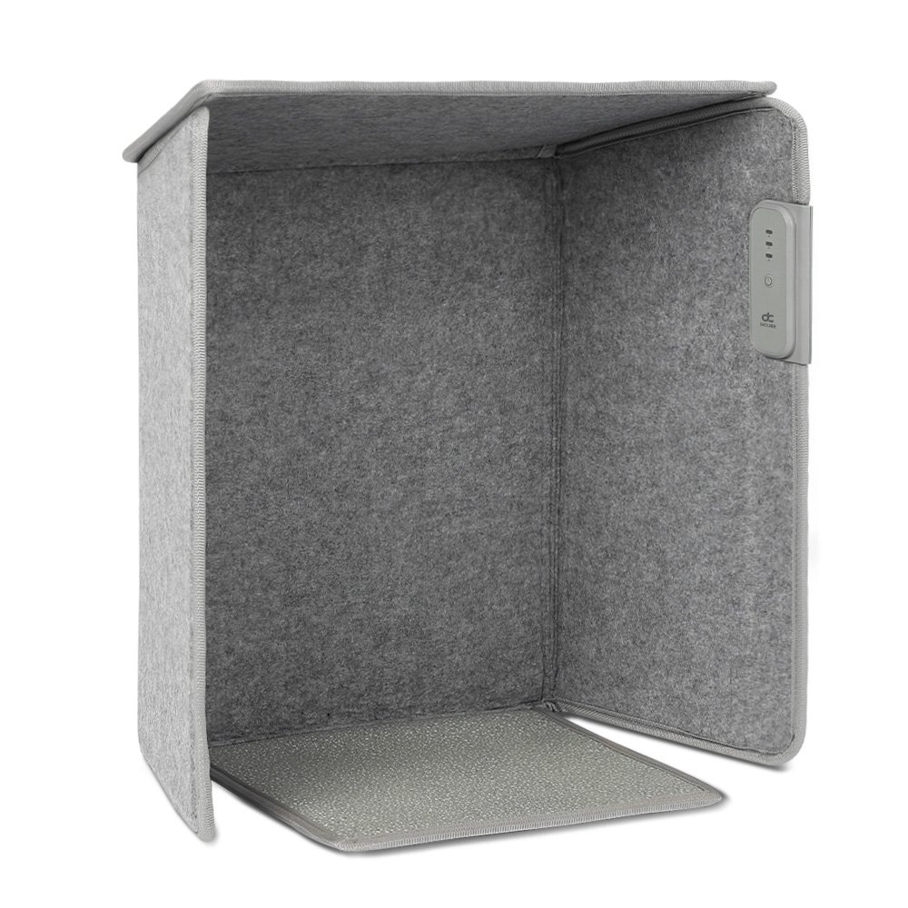 디큐브 사무실 발난로 파티션히터 히팅패드 다리워머 온열기 책상밑 상세 이미지 2