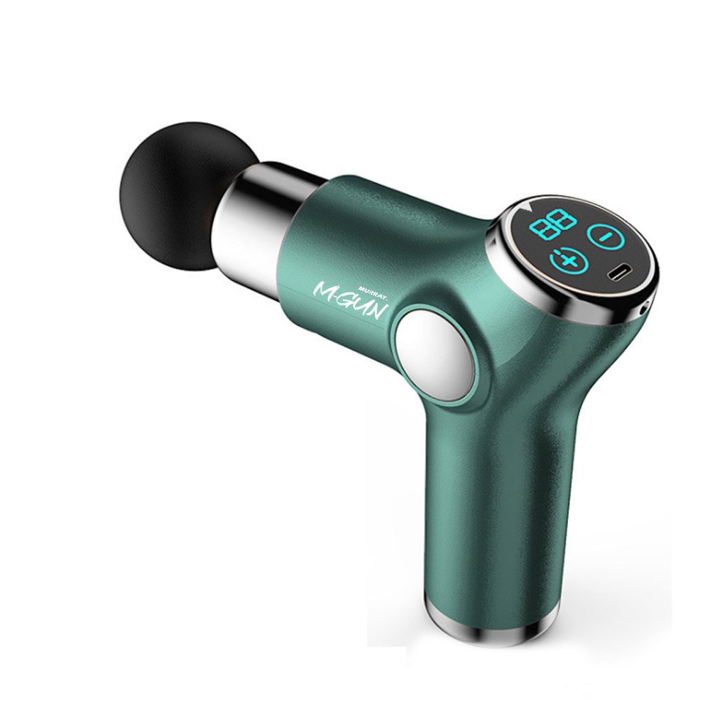 무선 초경량 미니 전동 마사지건 4가지헤드지압 힐링 전신 자동 마사지 건 상세 이미지 2