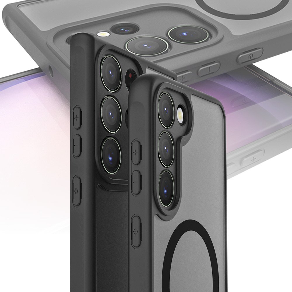 나하로 맥세이프 케이스 아머 하이브리드 블랙, 갤럭시S22 울트라 상세 이미지 2