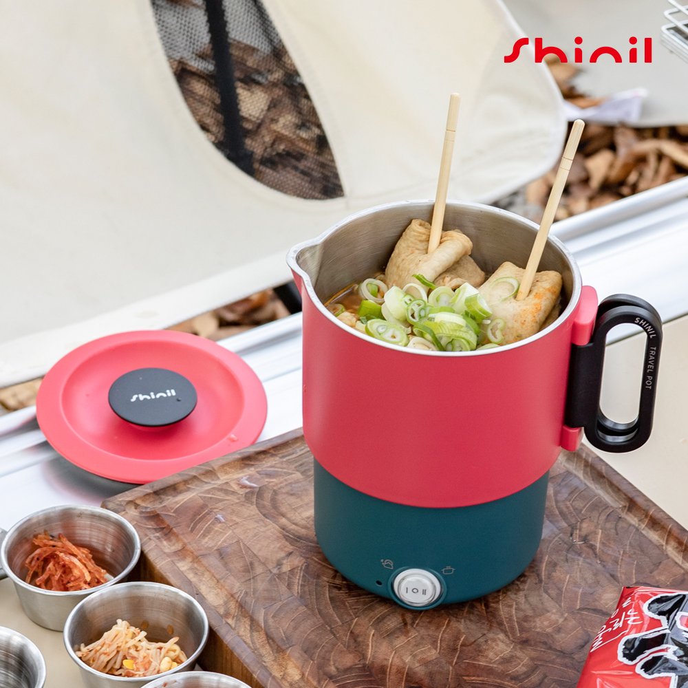 신일 여행용 전기포트 접이식 포트 휴대용 라면 커피 미니 상세 이미지 1