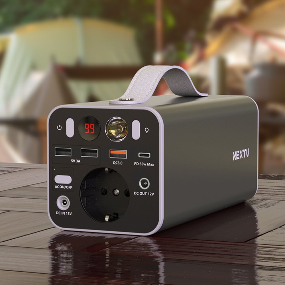 넥스트유 220V 42000mAh 스마트 캠핑 아웃도어 대용량 리튬이온 파워뱅크 408PB 상세 이미지 1