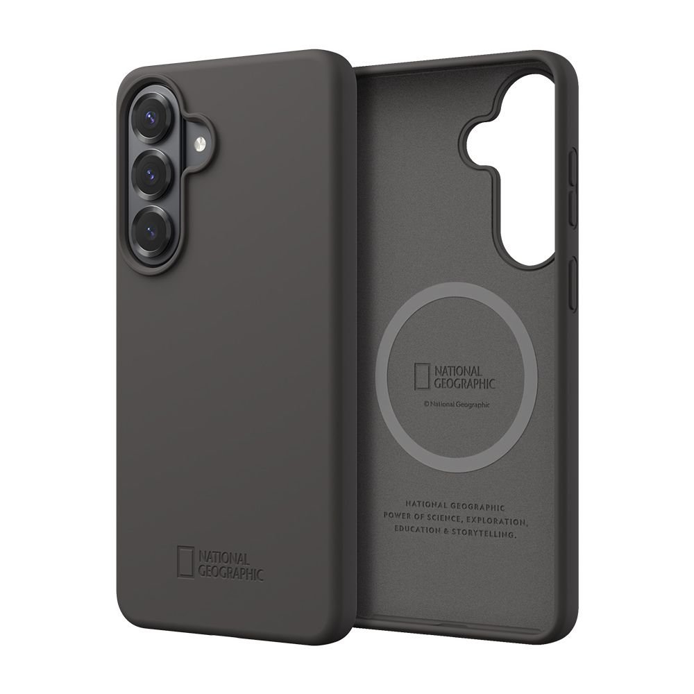 내셔널지오그래픽 마그네틱 실리콘 케이스 그레이, 갤럭시S26 플러스 상세 이미지 1