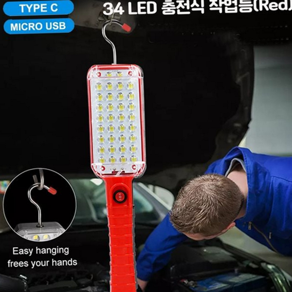 무선 휴대용 랜턴 360도 c 타입 충전 랜턴 캠핑 작업등 상세 이미지 1