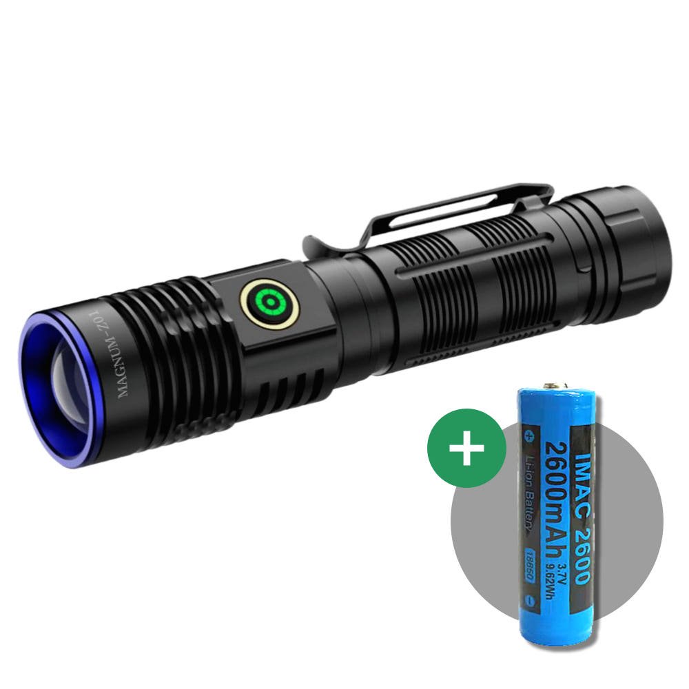 Z1 LED 후레쉬 충전식 C타입 자석 휴대용 손전등 A세트 상세 이미지 2