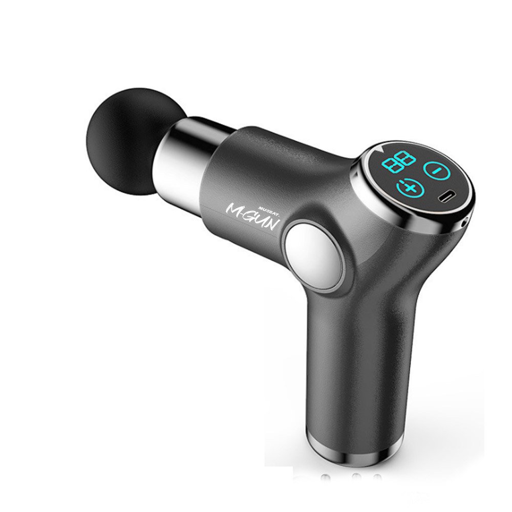 무선 초경량 미니 전동 마사지건 4가지헤드지압 힐링 전신 자동 마사지 건 상세 이미지 2