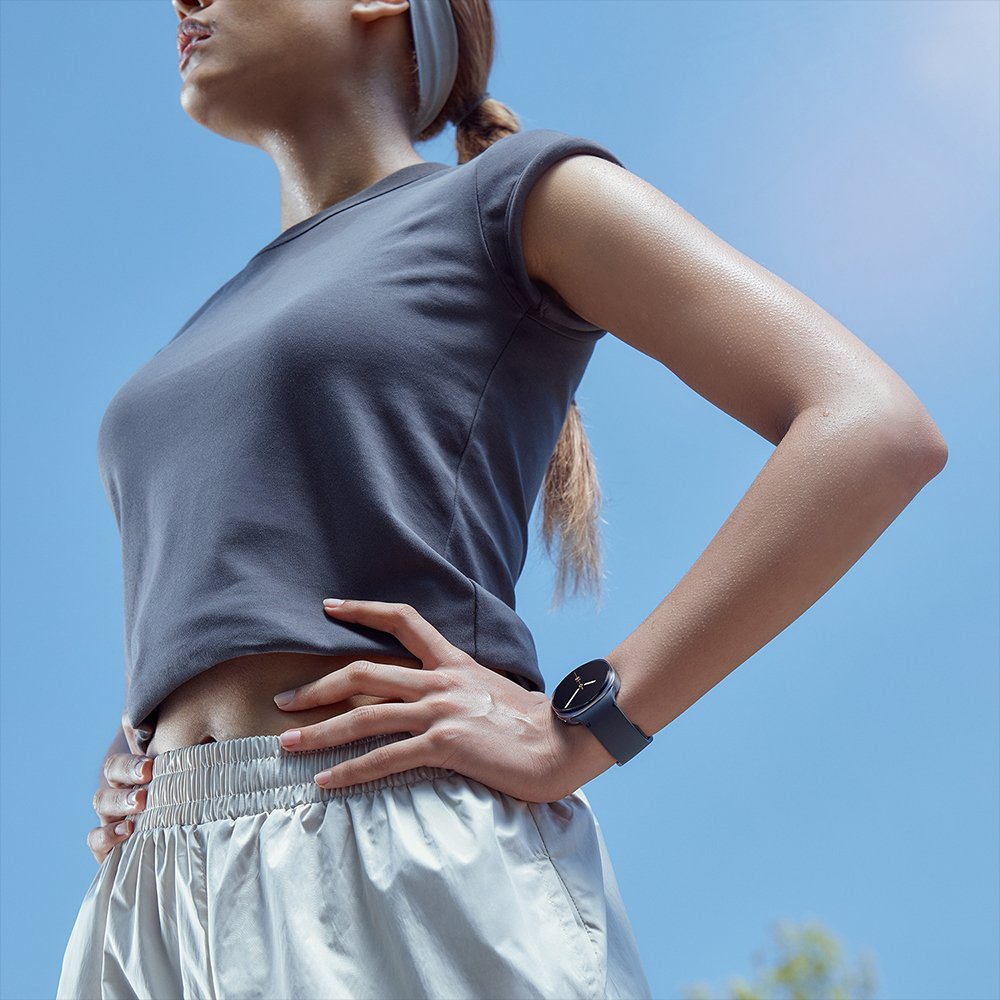 삼성 갤럭시 워치8 (강화유리 2매 패키지) 그라파이트, 40mm, 블루투스 상세 이미지 2