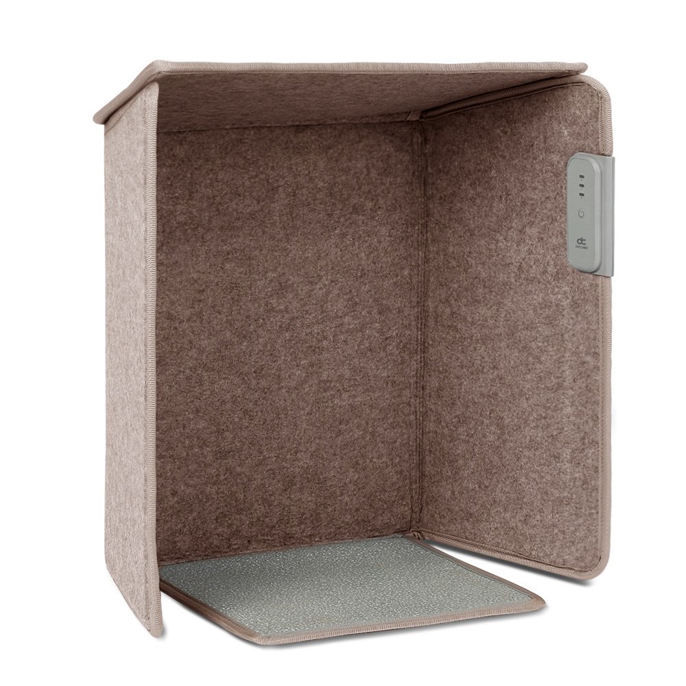 디큐브 사무실 발난로 파티션히터 히팅패드 다리워머 온열기 책상밑 상세 이미지 1