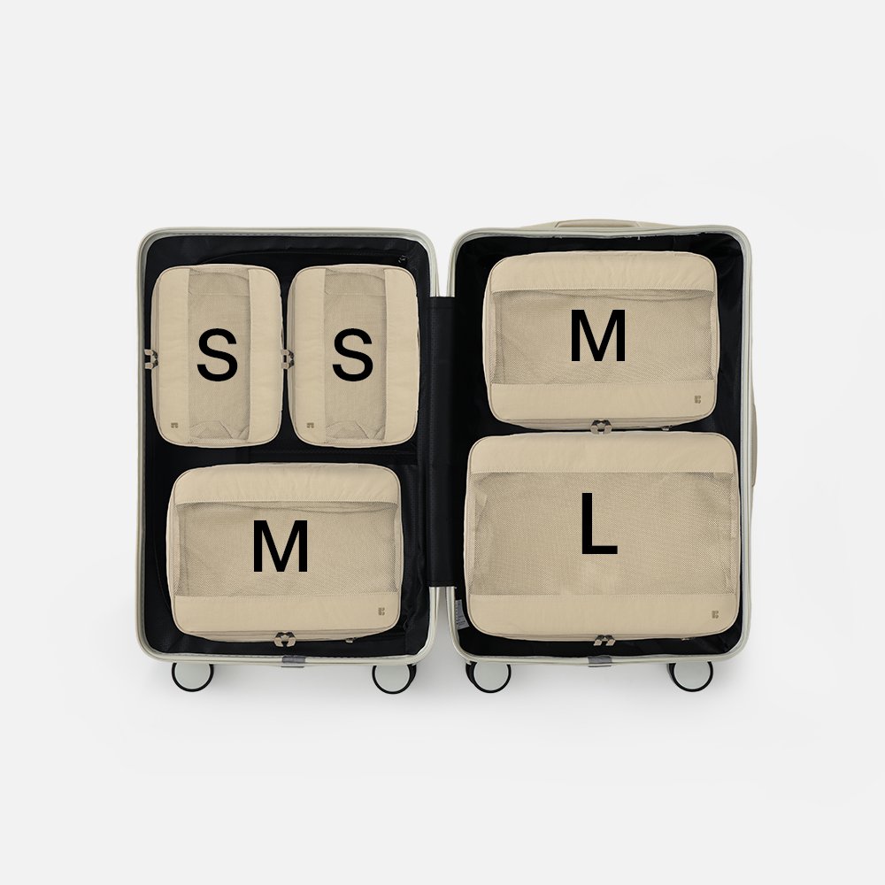 브랜든 여행 압축 파우치 라이트 S+S+M+M+L 상세 이미지 1