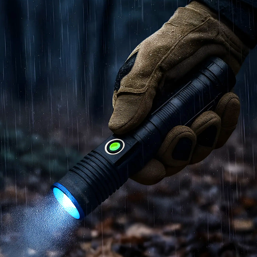 Z1 LED 후레쉬 충전식 C타입 자석 휴대용 손전등 A세트 상세 이미지 1