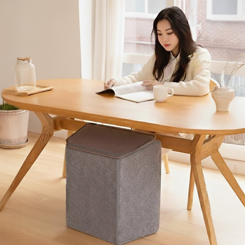 디큐브 사무실 발난로 파티션히터 히팅패드 다리워머 온열기 책상밑 상세 이미지 2