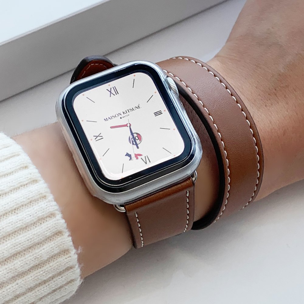 애플워치 8 7 6 SE 2 스포츠루프 나일론 스트랩 줄질 밴드 42 44 45 49 mm 상세 이미지 2