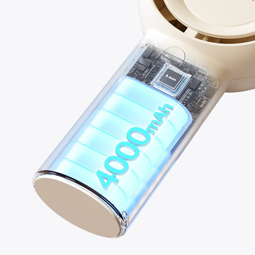 휴대용 손 선풍기 4000mAh 손풍기 핸디 목걸이 미니 선풍기 Life5Plus 어스 브라운 상세 이미지 2