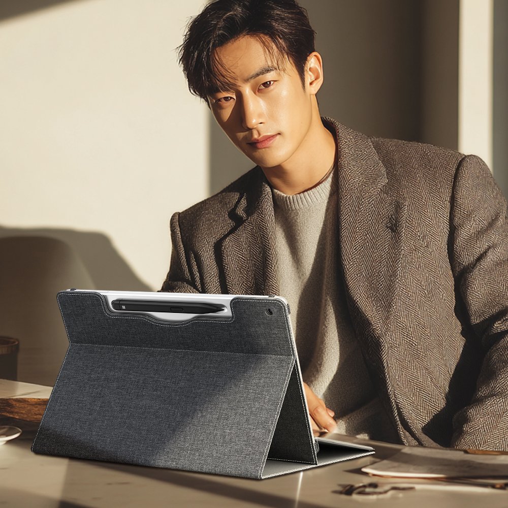 서피스 프로 12 케이스 북커버 범퍼 폴리오 블루, 프로 12 상세 이미지 2